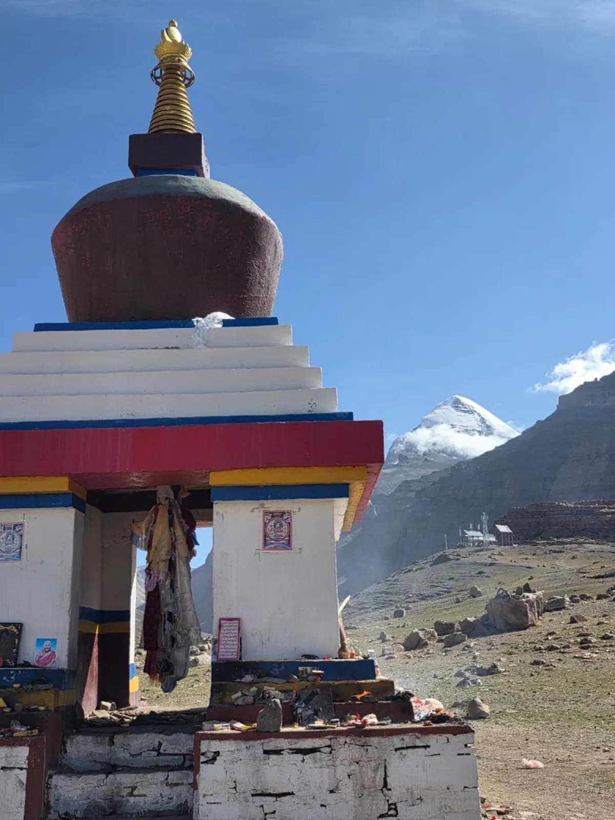 Day 14, Spare day at Lake Mansarovar, photo 2 of 3