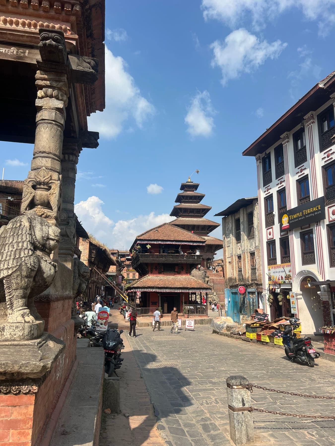 Day 11, Sunrise at Nagarkot, Bhaktapur and farewell dinner, photo 3 of 3