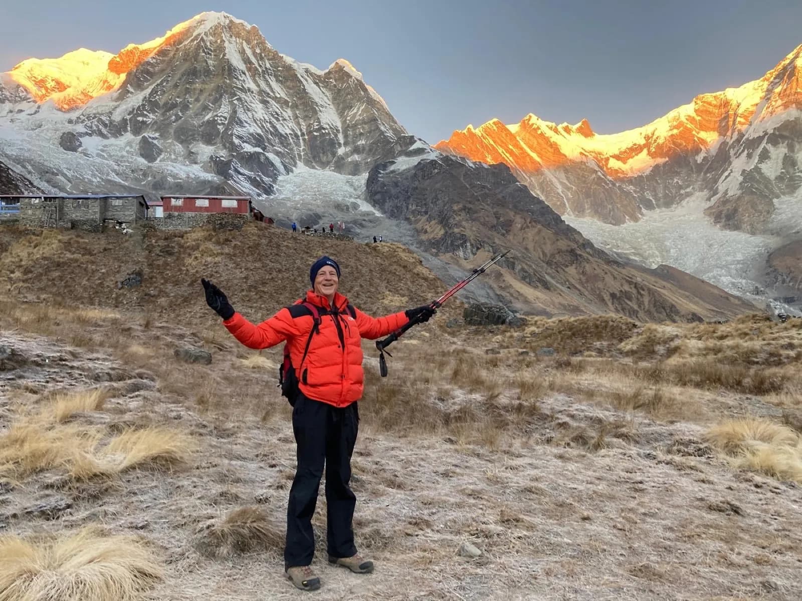 Day 9, Sunrise at Annapurna Base Camp and descend, photo 1 of 3