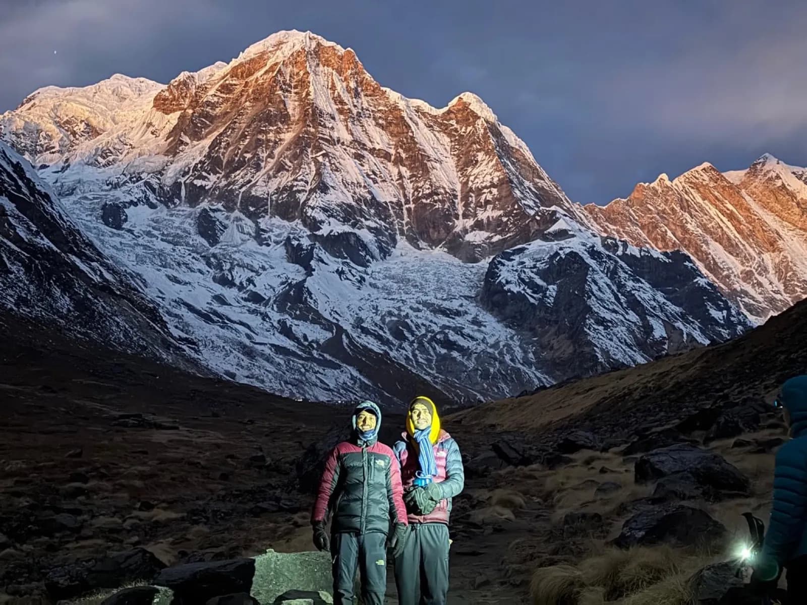 Day 9, Sunrise at Annapurna Base Camp and descend, photo 3 of 3